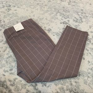 A NEW DAY Plaid High Rise Pants